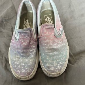 Multi coloured VANS